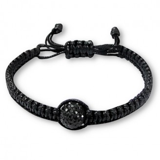 Náramek Shamballa s krystaly "Gertrude"